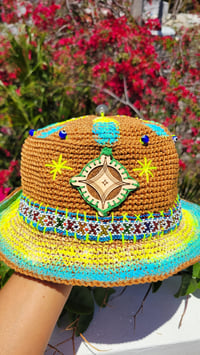 Image 10 of Sun Crochet Cosmic Cap