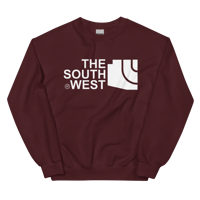 Image 5 of Lower AZ The Southwest White Logo Unisex Sweatshirt