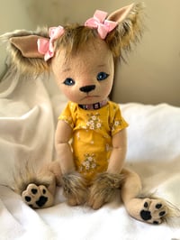 Image of Cheyenne, 25” Wolf Hybrid Girl