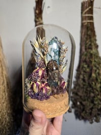 Image 2 of Moss Agate Tower & Cicada Clochè