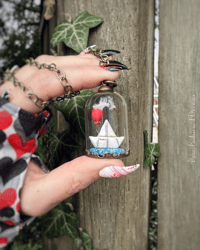 Image 5 of S.S. Georgie Glass Dome Necklace