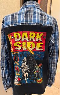 Vintage Black/Gray/Cream Cotton Shirt Star Wars 