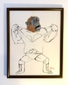 Wrestle Monkey - Original Painting