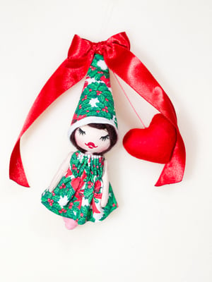 Image of ORNAMENT ELF ART DOLL #8