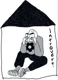 Image of Hoodie - Introvert.