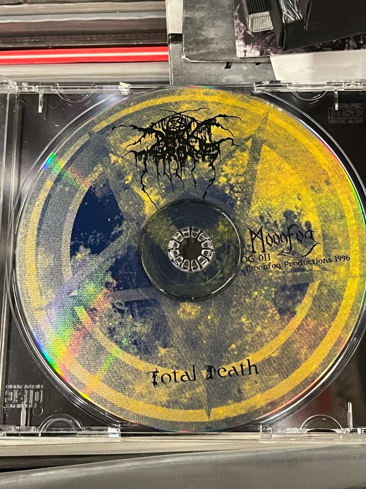 Image of CD Darkthrone Total Death ORIGINAL+SIGNED