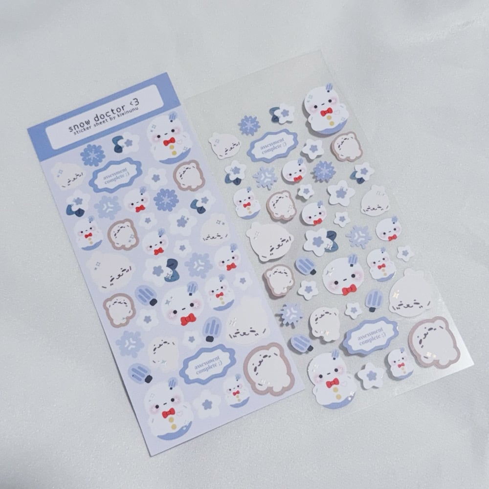 Image of LADS Snow Doctor Sticker Sheet