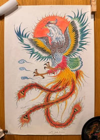 Image 1 of Original Ricky Low Phoenix design 