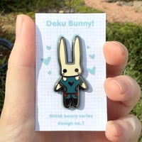 Image 2 of mini dekubunny enamel pin