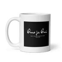 Image 1 of Omo ja Omi logo White glossy mug