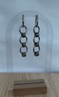 Image 1 of Triple Hoop Earrings