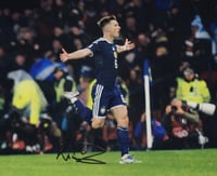 Signed Kieran Tierney Scotland A4 