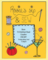 Image 1 of Rosie's Sip & Sew at Boon