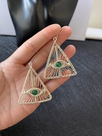 Image 3 of Eye of Light Earrings