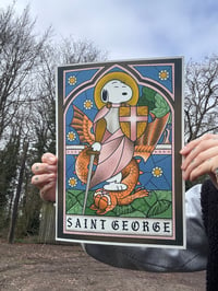Ensupi Saint George A4 Print