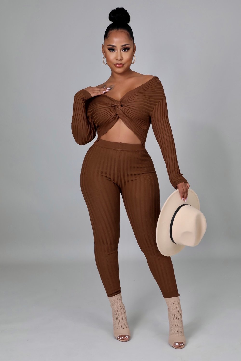 Image of CROSSING PATH LEGGINGS SET 