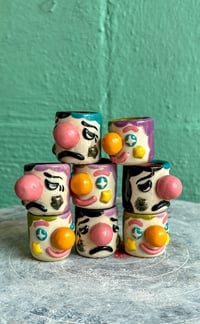 Image 1 of  ✿ clown mug miniatures  ✿ 