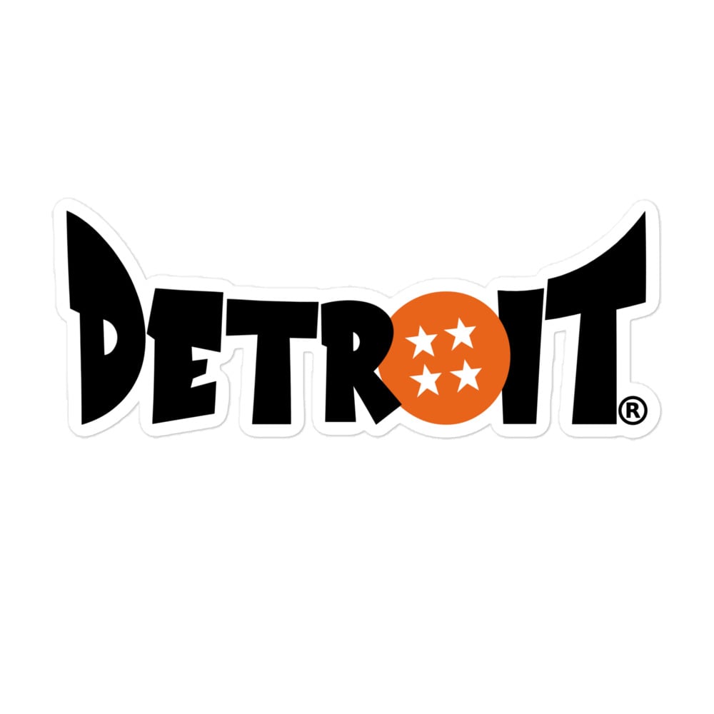 Image of Detroit Z Four Star Ball Stickers