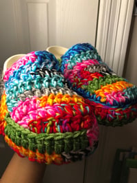 Image 1 of CROCHET CLOG SHOES