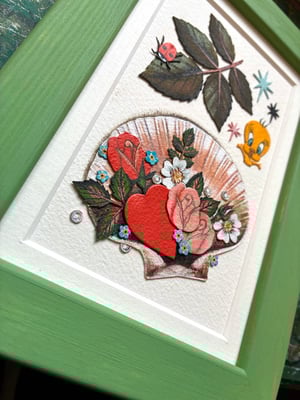 Image of Shell Framed Cutouts Original