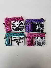 Image 1 of UK punk rock leopard wallets
