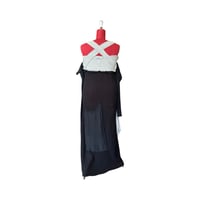 Image 4 of Upcycled Deconstructed Off-Shoulder Maxi Dress – One of a Kind