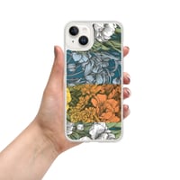 Image 24 of Art Nouveau Inspired Colorful Quartet Boho Hippie Floral Sketch Clear Case for iPhone®