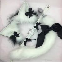 Black / white 🖤🐾🐈‍⬛ Kitten petplay set 