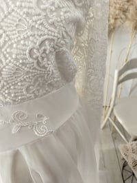 Image 5 of Off white dress for maternity photoshoots | Juliette | size S-M-L