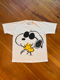 Image 1 of 1990s Snoopy & Woodstock Sz XL 