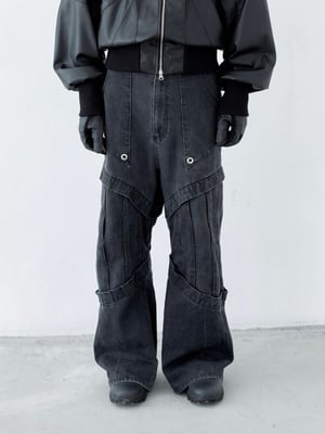 Image of KYONI - Layer Denim Jeans