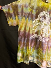 Image 2 of XL Be Gay Do Crime Godzilla Tie Dye Shirt 2