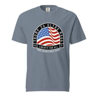 Image 2 of Trump 24 Ultra MAGA Liberty for ALL Dark Colors Unisex Garment-Dyed Heavyweight T-shirt