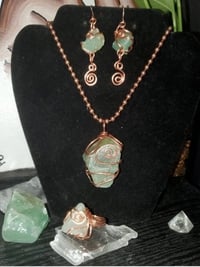 Green Calcite Set