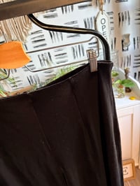 Image 2 of Velour wide leg pants 