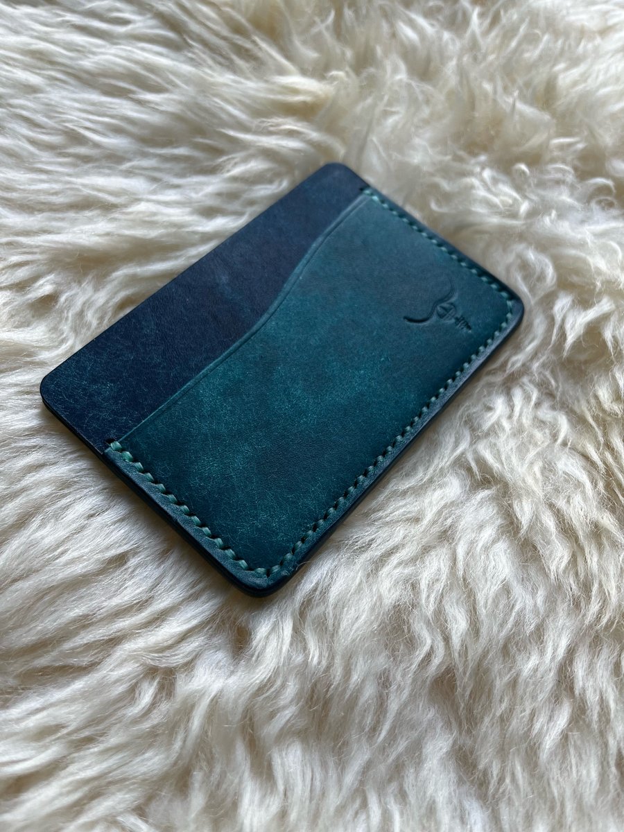 Image of Sapphire/Ortensia Pueblo Horizontal Cardholder 
