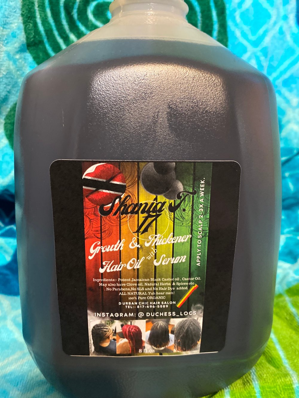 Image of Shania T.17 Growth and Thickener hair oil with Serum 1 Gal