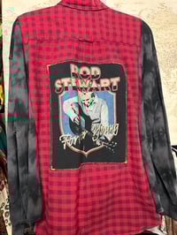 Image 1 of VINTAGE ROD STEWART HOODIE / FLANNEL