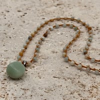 Image 1 of Amazonite Stone Necklace