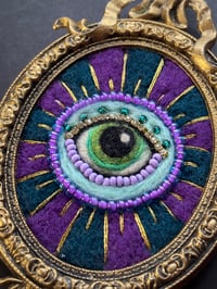 Image 2 of Mystic Eye (purple/teal)