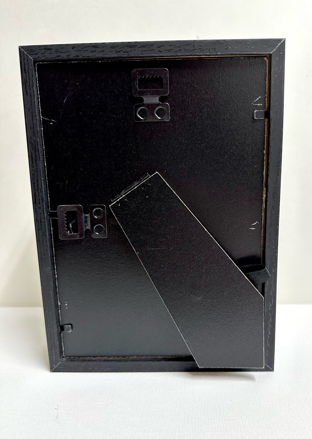 Image of Framed Fish Scale Art - Turquoise Floral