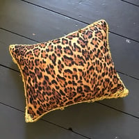 Image 3 of Pink velvet, red rose cushion