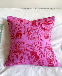 Image 1 of Vases with Oomph cushion cover 