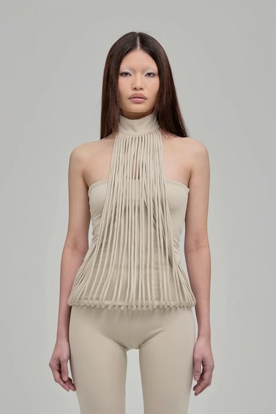 Image of GHOSTBOY - Mien Top (Beige)