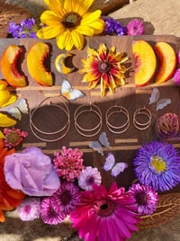 Image 1 of ✨WHOLESALE✨ 14kt Gold Fill Weightless Wire Wrapped Hoops