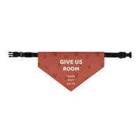 Image 4 of Give Us Room Dog Bandana | Red