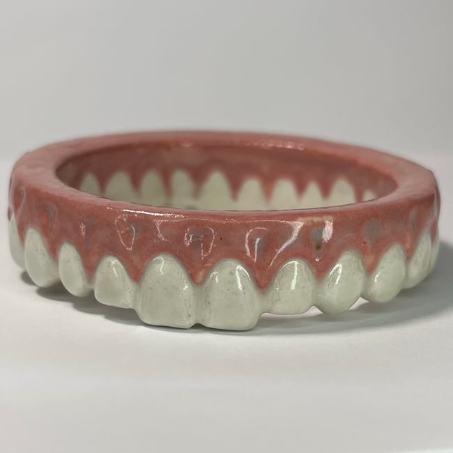 Teeth Bracelet D - 6.65 in Inner Circumference