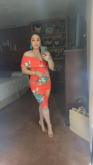 Image of Tropical Dress 