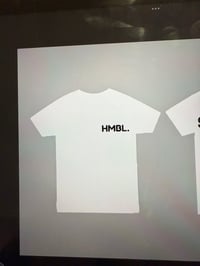 Image 4 of WHITE STAY HUMBLE EMBROIDERED TEE