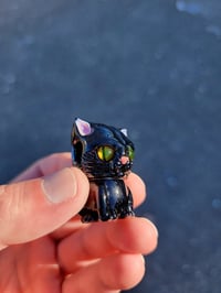 Image 5 of Galexy Black Kitty Pendant